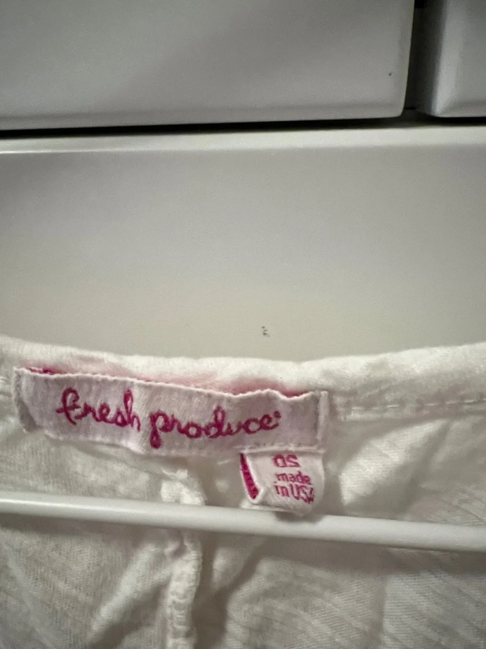 fresh produce White Graphic Short Sleeve Kids Tee with Beach Photo - Picture 2 of 2